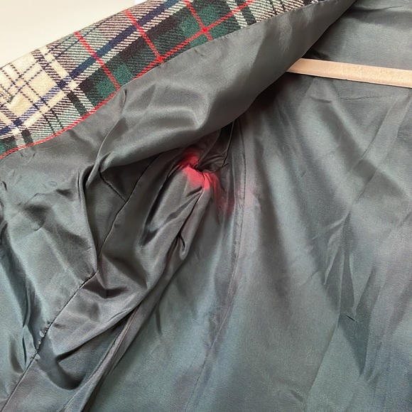 Vintage Pendleton check plaid blazer jacket. 100% virgin wool. - Picture 5 of 5